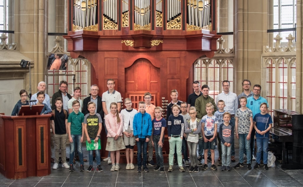 Orgelleerlingen hadden de dag van hun leven in Kampen