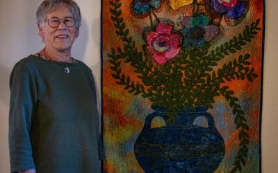 Expositie textiele kunst in Muziekschool