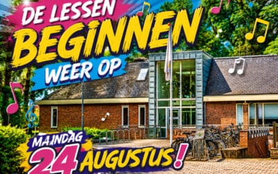 Start nieuwe cursusjaar